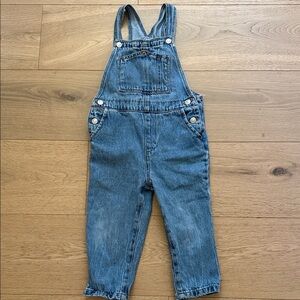 Kids Blue Denim Overalls